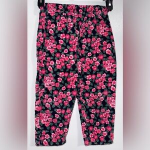 Vintage Buster Brown pink Floral Print Pants size 4T